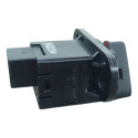 Botão Interruptor Pisca Alerta Cobalt Spin Cruze 2013 A 2016 Preto
