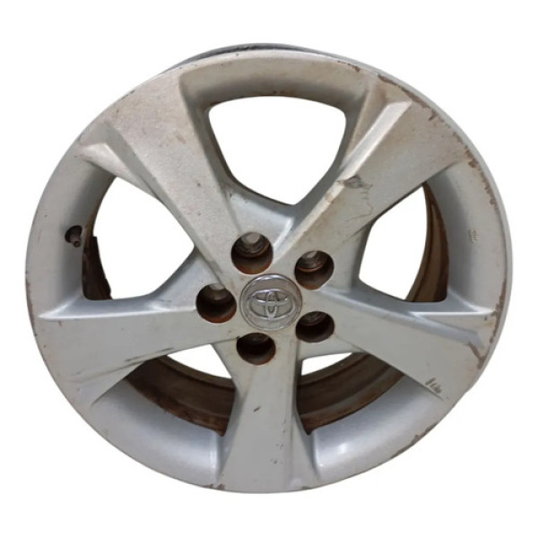 Roda Aro 16 5 Furos Corolla 2009 2010 2011 2012 A 2014 Prata