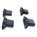 Kit Guia Encaixe Painel Instrumento Cobalt  Spin 2013 A 2020 Preto