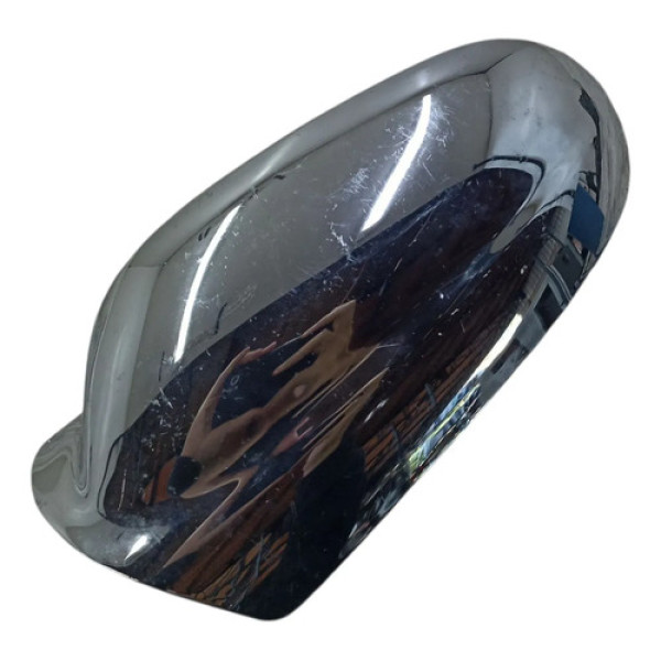 Capa Cromada Retrovisor Esquerdo Fox Space Fox 2003 A 2021 Cromado