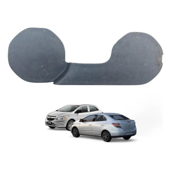 Moldura Console Porta Copo Onix Prisma 2012 A 2019 Original Preto