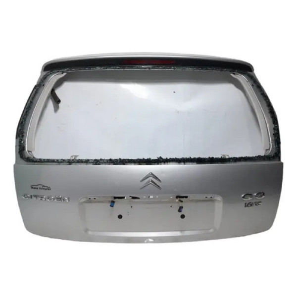Tampa Traseira Citroen C3 2003 A 2012 Prata Original Filé