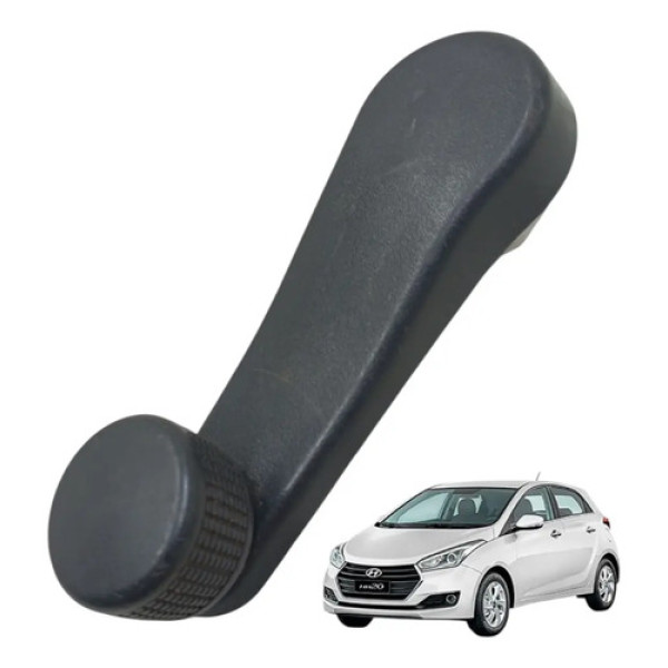 Manivela Vidro Gol Voyage G6 G7 2013 2014 2015 A 2018 Preto