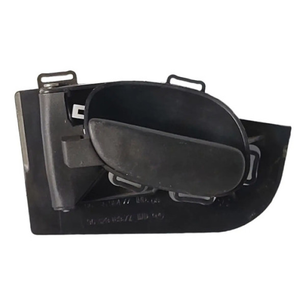 Maçaneta Interno Dianteiro Esquerdo Peugeot 206 2p  Preto Dianteira