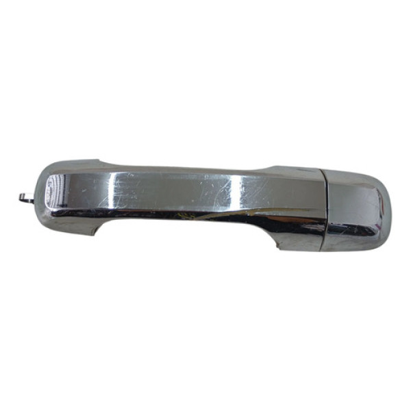 Maçaneta Externa Dianteira Direita Ecosport 2003 2004 A 2012 Prata Dianteira