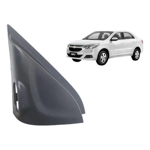 Moldura Interna Retrovisor Cobalt 2011 A 2020 Original Preto