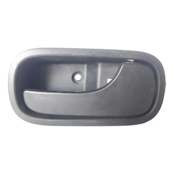 Maçaneta Int Traseira/dianteira Direita Fiat Mobi 100180497 Preto Dianteira/traseira