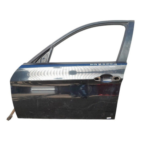 Porta Dianteira Esquerda Bmw E90 318 320 325 330 335  Dianteira Esquerdo Preto