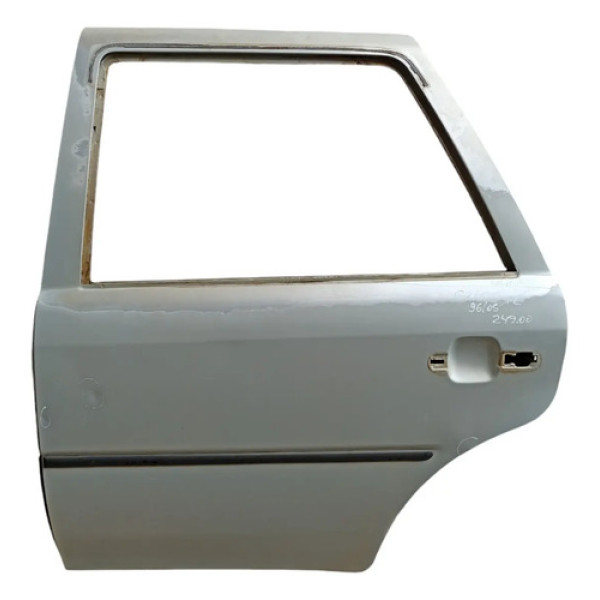 Porta Traseira Esquerda Vw Gol Parati G2 G3 1996/2005 Traseira Esquerdo Branca