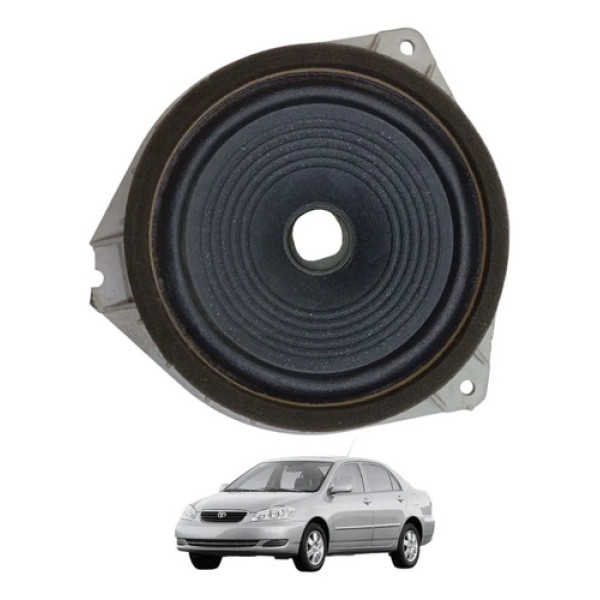 Auto Falante Dianteiro Direito Corolla 2003 2004 A 2008 Preto