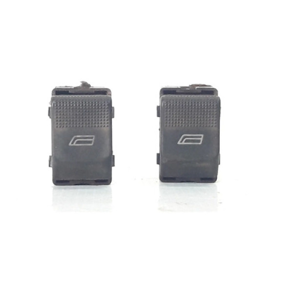 Par Botões Vidros Elétrico Traseiros Audi A4 96/00 4d0959855