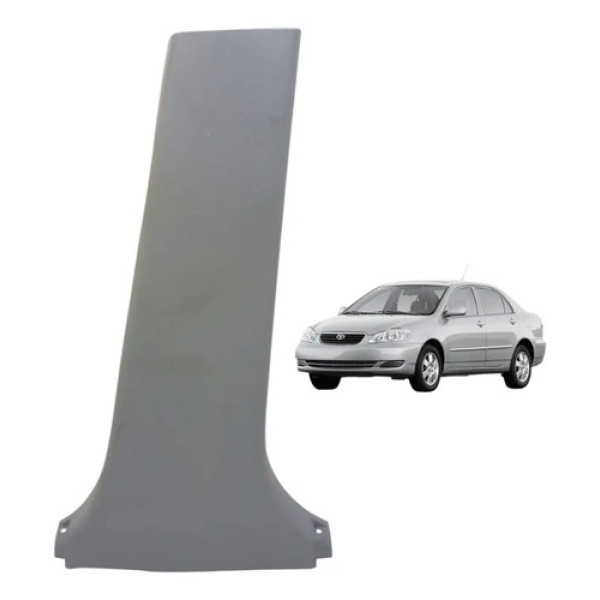 Moldura Coluna Central Lado Direito Corolla 2002 A 2008