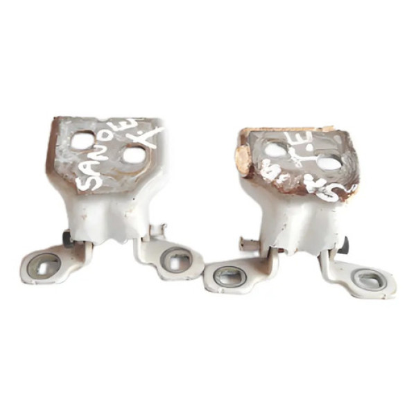 Dobradiças Porta Traseira Esquerda Renault Sandero 2007/12