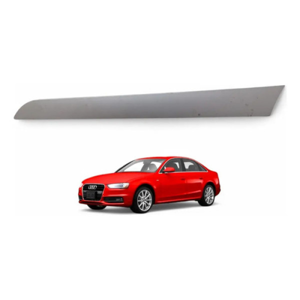 Friso Porta Traseira Direita Audi A4 2013 A 2016 8k0867420 Cinza