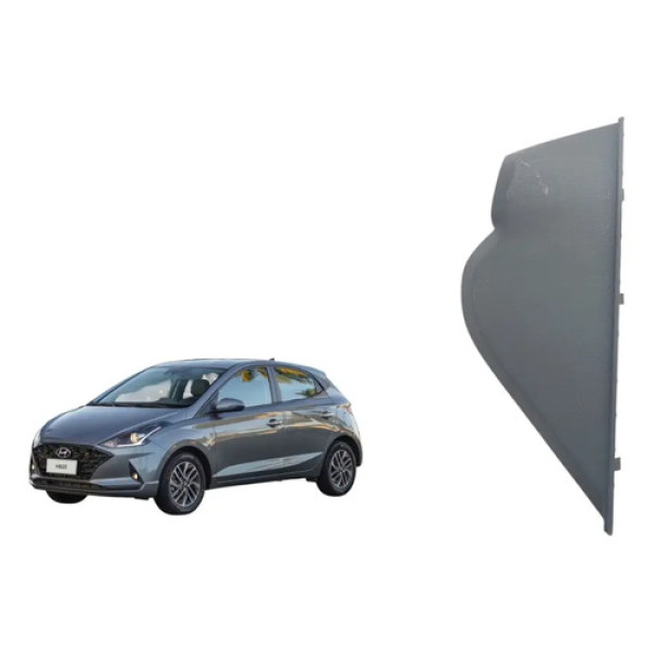 Moldura Lateral Direita Painel Hb20 2019 A 2022 Original Cinza