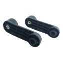 Par Manivela Vidro Manual Celta Classic Montana 2003 A 2012 Preto