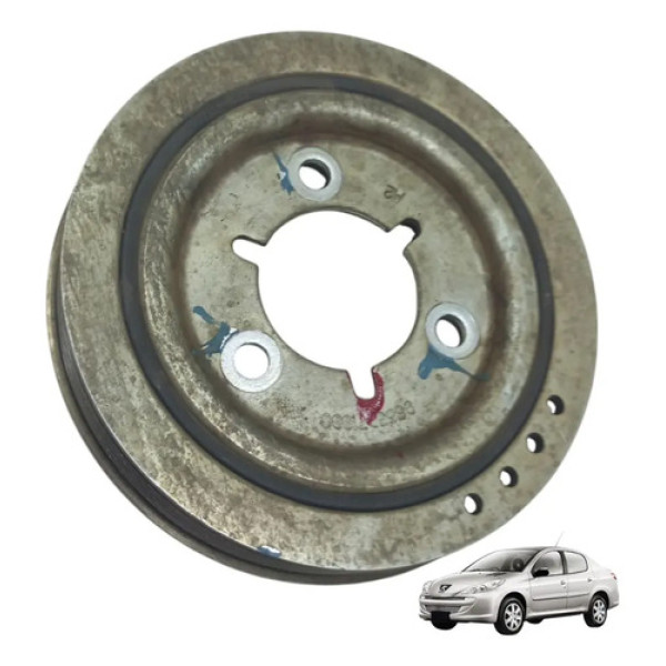Polia Virabrequim Peugeot 207 1.6 16v 2008 2009 A 2014 