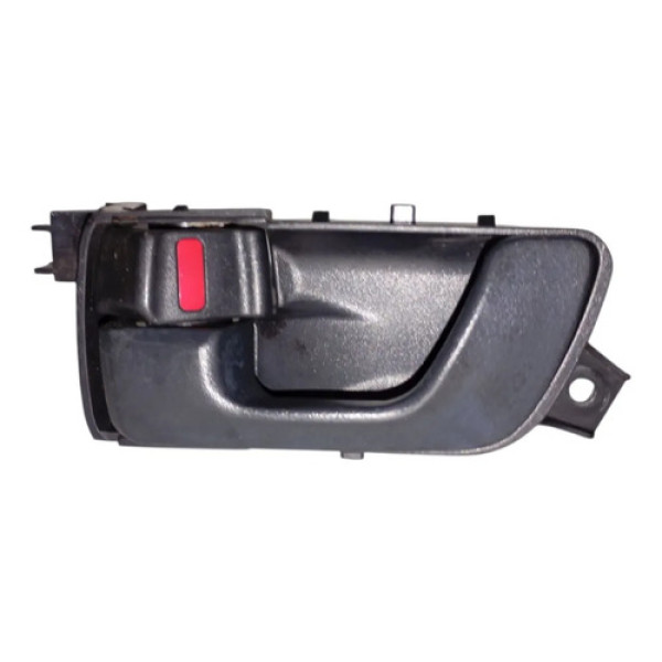 Maçaneta Tras Pajero Tr4 Esq 2003 2004 2005 2006 2007 2008 Preto Traseira