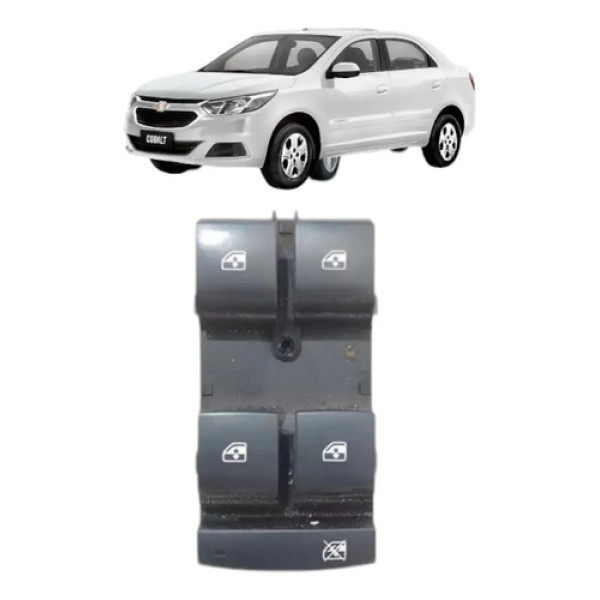 Botão Vidro Elétrico Dianteiro Esquedo Cobalt 2015 A 2020