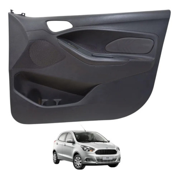 Forro Porta Dianteiro Direito Ford Ka 2015 2016 2017 2018