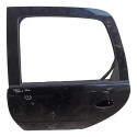 Porta Traseira Esquerda Chevrolet Meriva 2002/12 Original Traseira Esquerdo Preto
