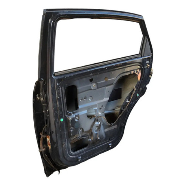 Porta Traseira Direita Chery Celer Hatch 2012 A 2015 Traseira Direita Preto