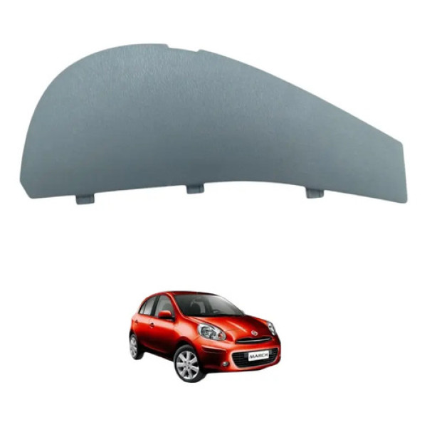 Moldura Esquerda Painel Nissan March 2011 A 2015 Original