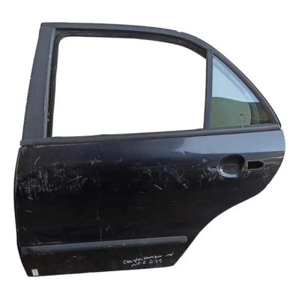 Porta Traseira Esquerda Fiat Marea Brava 1995 Original Traseira Esquerdo Prata