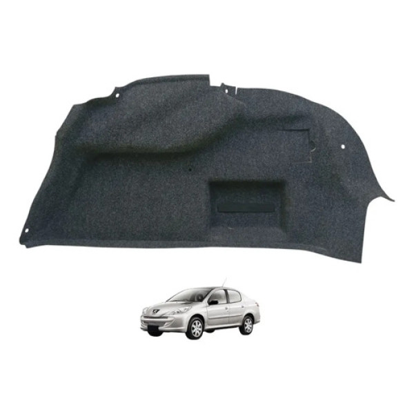 Forro Porta Malas Traseiro Direito Peugeot 207 Passion Sedan