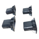 Kit Guia Encaixe Painel Instrumento Cobalt  Spin 2013 A 2020 Preto
