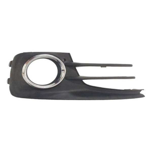 Moldura Direita Farol Milha Aro Cromado Fox 15/18 Original Preto E Cromado Direito