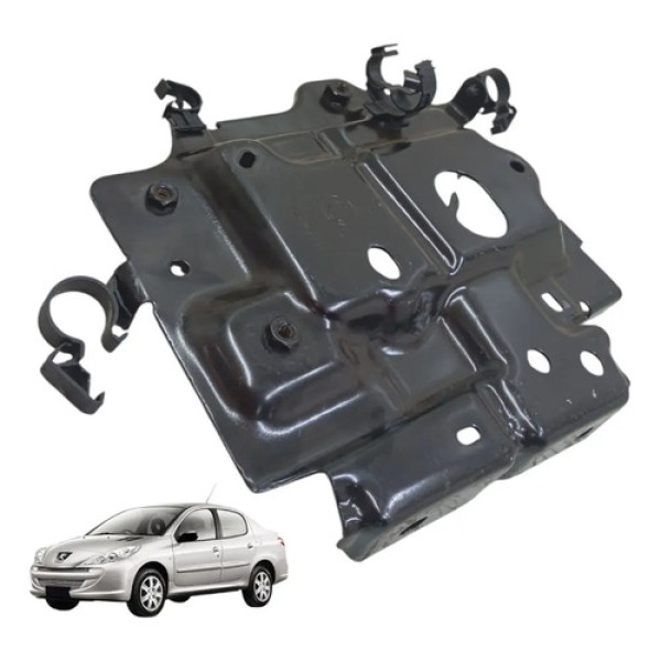 Base Suporte Bateria Peugeot 207 2008 A 2014 Original Preto