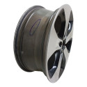 Roda Jeep Compass Aro 18 Liga Leve 5 Furos Original Preto E Prata