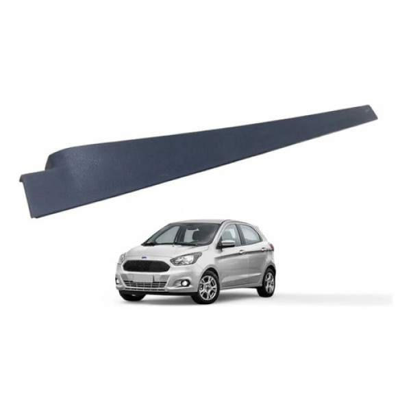 Acabamento Lado Direito Painel Ford Ka 2015 A 2018 Original Preto