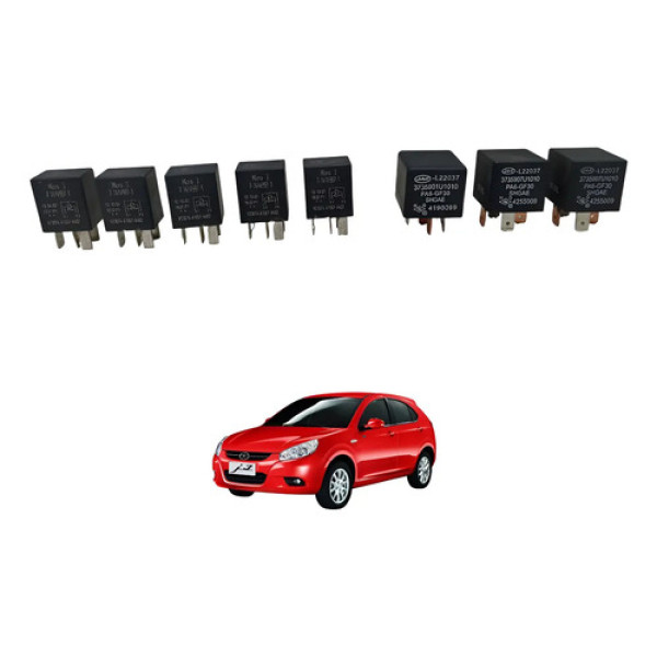 Kit Fusíveis Jac J3 1.4 2010 2011 2012 2013 2014