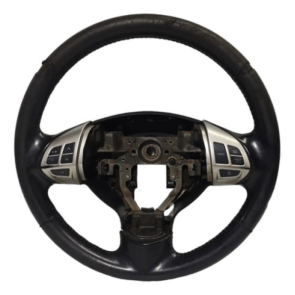 Volante  Multifuncional Outlander 7/09 C Avaria Estética Preto