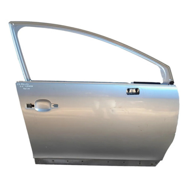 Porta Dianteira Direita Citroen C4 Pallas Com Massa!!  Dianteira Direito Cinza