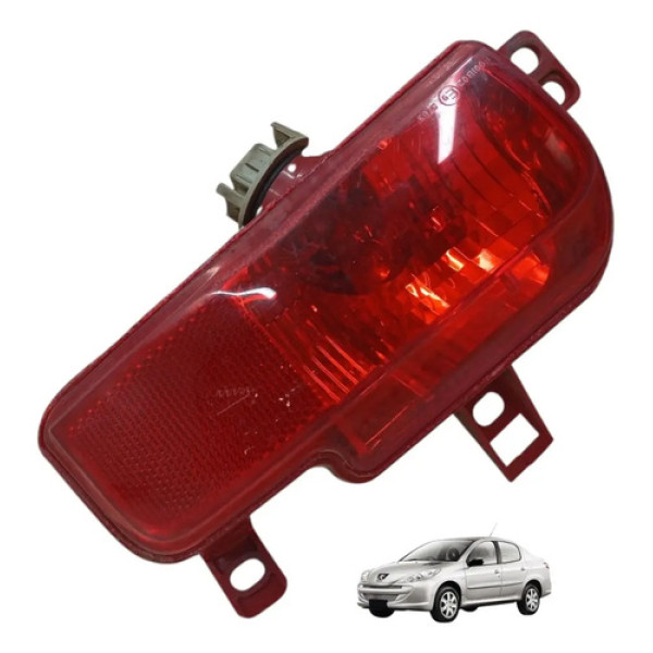 Lanterna Neblina Lado Direito Peugeot 207 2008 A 2014 Direito/passageiro Vermelho
