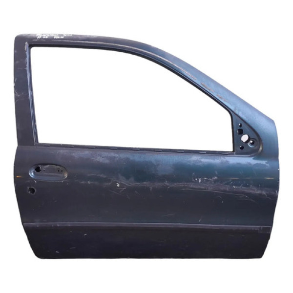 Porta Lado Direito Fiat Palio Strada 1996 A 2003  Dianteira Direito Verde