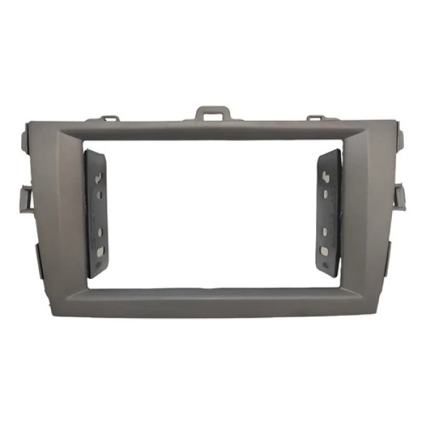 Moldura Console  Multimídia Corolla 2009 A 2014 Original Cinza