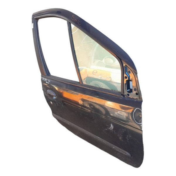 Porta Dianteira Direita Renault Scenic Original Com Detalhe Dianteira Direito Azul