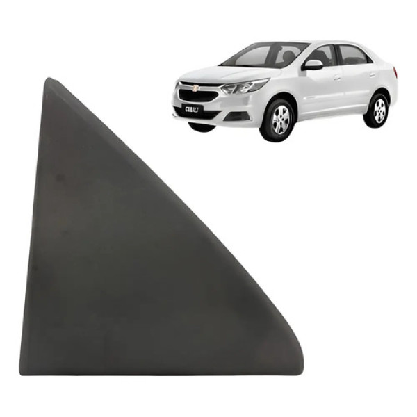 Moldura Externa Porta Traseira Esquerda Cobalt 2016 A 2020