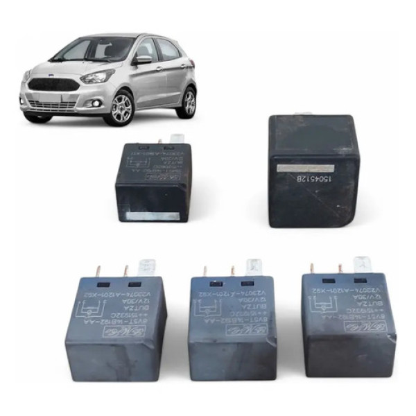 Kit Relé Auxiliar Ford Ecosport  Ka 2013 A 2019 8v5t14b192aa