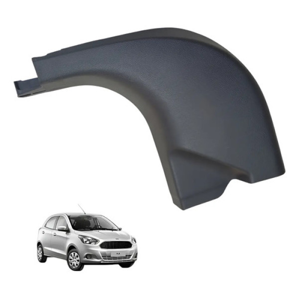 Moldura Soleira Dianteira Direita Ford Ka 2014 A 2021 Origin Preto