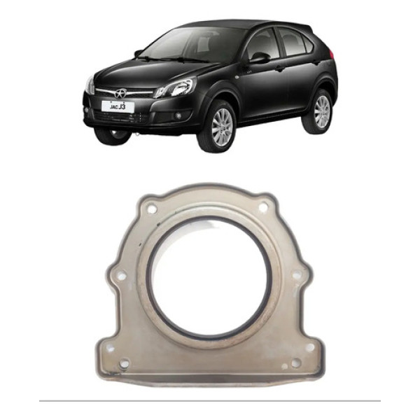 Retentor Traseiro Virabrequim Jac J3 1.4 16v 2010 A 2013