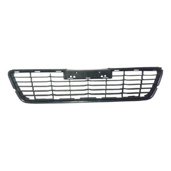 Grade Inferior Parachoque Dianteiro Hilux 2016/2019 Original Preto Plástico