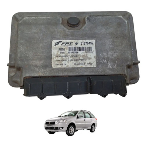 Modulo Injeção Fiat Palio Weekend 1.4 8v Flex 2010 51876492