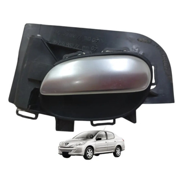 Maçaneta Interna Traseira Direita Peugeot 207 2008 A 2013 