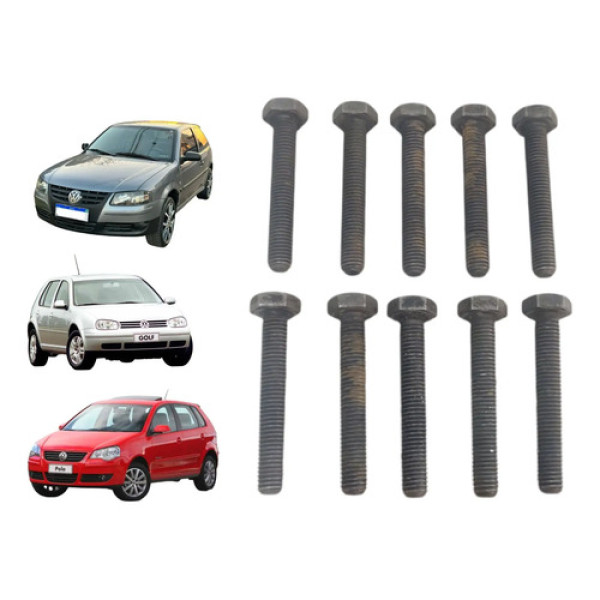 Kit Parafusos Do Mancal Motor Power 1.6 Gol Saveiro 09 A 16