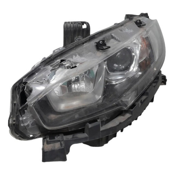 Farol Lado Esquerdo Honda Civic G10 17/21 Trocar Lente Esquerdo